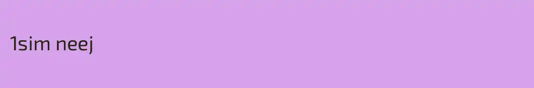 1sim neej